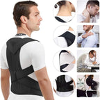 Correcteur de Posture Orthopédique Réglable en Maille Respirante