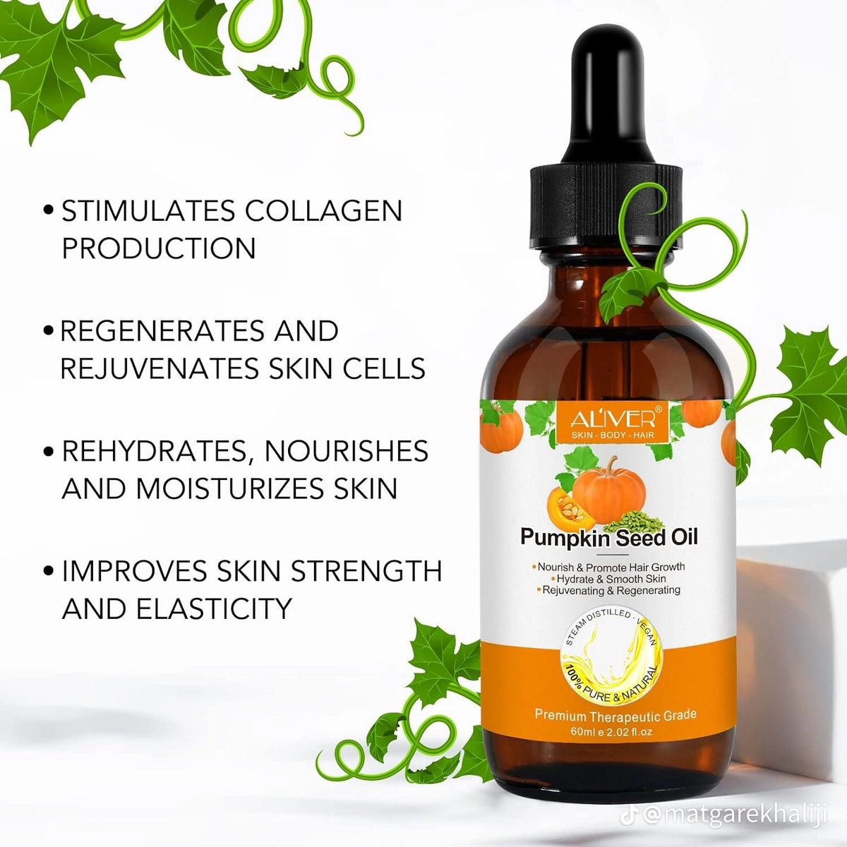 Huile de Graines de Citrouille (Pumpkin Seed Oil)