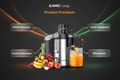 Extracteur de Jus - infographie description