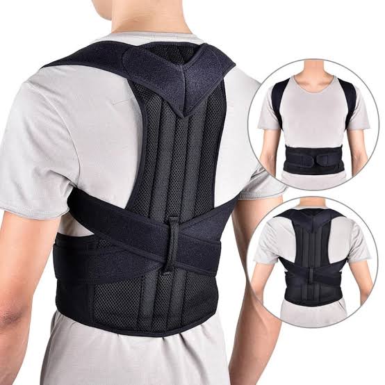Correcteur de Posture Orthopédique Réglable en Maille Respirante