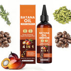 Batana Oil 4 en 1 – Huile Capillaire Réparatrice & Nourrissante