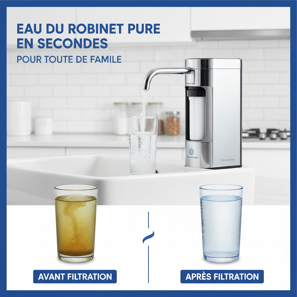 Visuel publicitaire Purificateur d'Eau